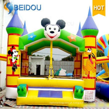 Popular Mini Bounce Saltar Castle Bouncer Inflável Bouncy Castle